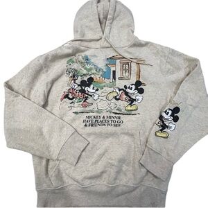 Disney Cream‎ Hoodie with Mickey Mouse Design